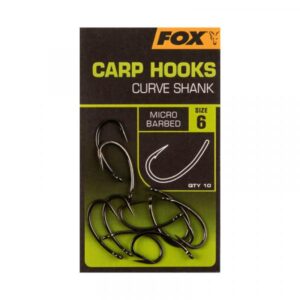 FOX Carp hooks Curve Shank 2 1