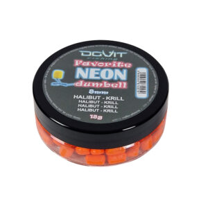 favorite neon dumbell 8mm halibut krill