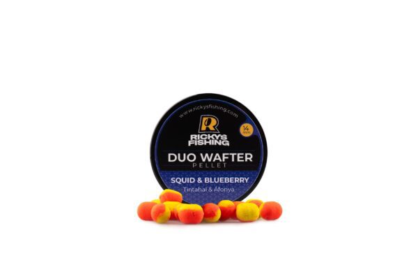 Rickys Fishing SquidBlueberry Duo Wafter Pellet 14mm Dumbell 1 scaled 1.jpg