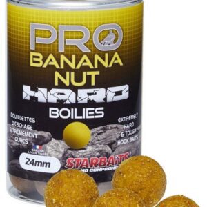 Starbaits Hard Boilies Pro Banana Nut 200g