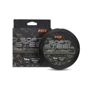 Fox Soft Steel Fleck Camo Mono 24lb - CML203