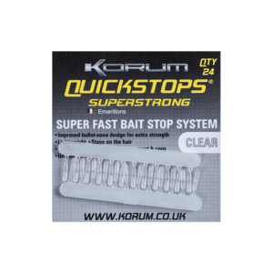 361637 2 1 - Korum Quickstops - Clear