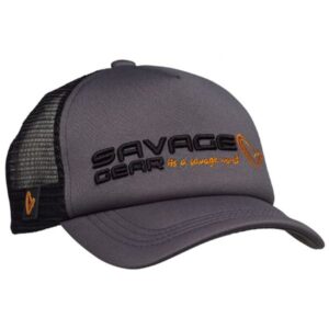 savage gear sapka classic trucker cap one size sedona grey