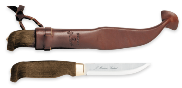127015 Marttiini Lumberjack Stainless (bőrtokkal) kés