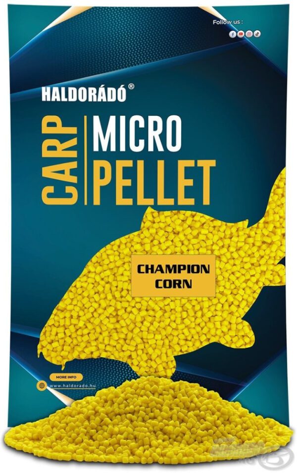 HD29103 - Haldorádó Carp Micro Pellet - Champion Corn