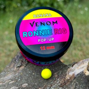 feedermánia venom ronnie rig pop up 12mm banana