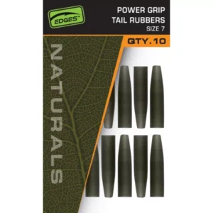 fox edges naturals power grip tail rubbers