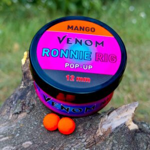 feedermánia venom ronnie rig pop up 12mm mango