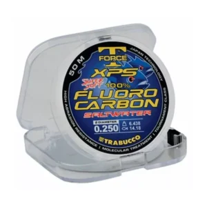 trabucco t force xps fluorocarbon saltwater 2013 50m 0,25mm előkezsinór