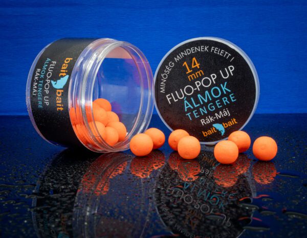 baitbait Álmok tengere fluo pop up méret: 14mm / kiszerelés 50g