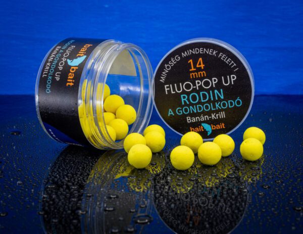 baitbait rodin fluo pop up méret: 6mm / kiszerelés 20g