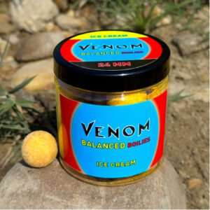 feedermánia venom balanced boilies ice cream 24mm