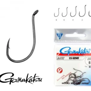 gamakatsu ls 5314f hooks black # 2/0 horog 6db/cs