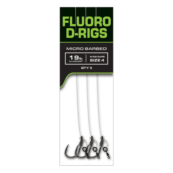 fox carp ready rigs fluoro d rigs size 6