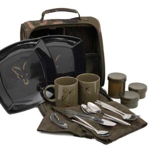 fox camolite 2 person dinner set kétszemélyes étkészlet