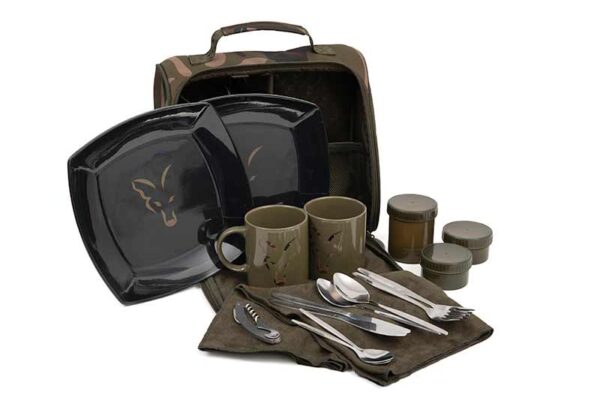 fox camolite 2 person dinner set kétszemélyes étkészlet