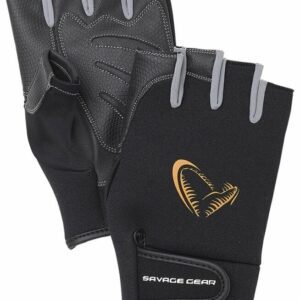 savage gear neoprene half finger m black