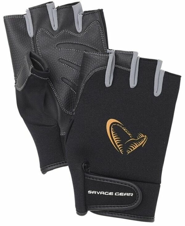 savage gear neoprene half finger m black