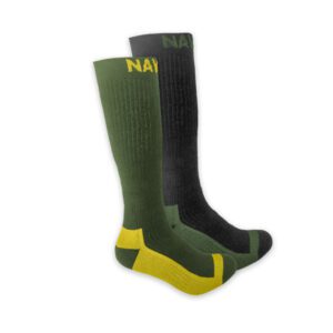 navitas coolmax boot sock twin pack green zokni szett (2 pár, one size)