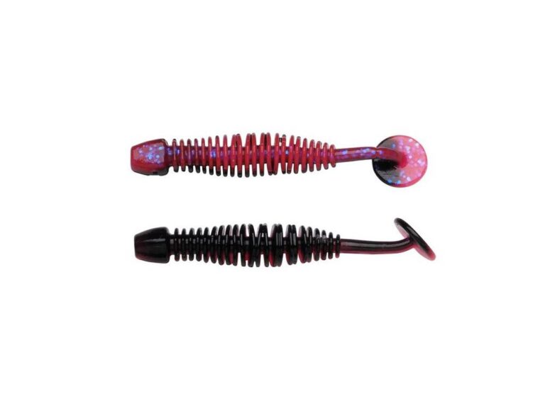 berkley pwr leech 60mm salmon egg red/black plasztik csali 10db/doboz