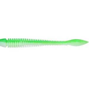 berkley pwr flail 50mm spring green/white plasztik csali 12db/doboz