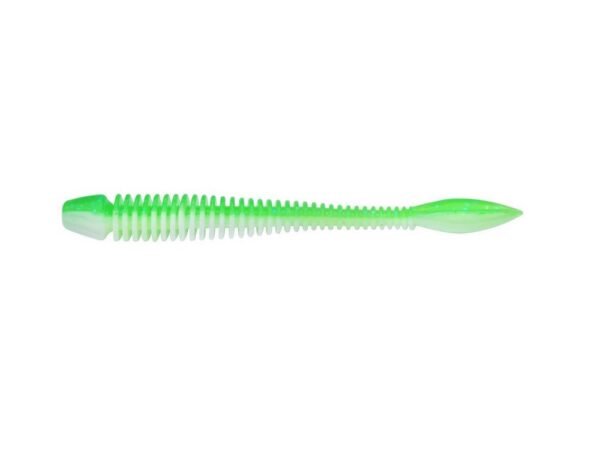 berkley pwr flail 50mm spring green/white plasztik csali 12db/doboz