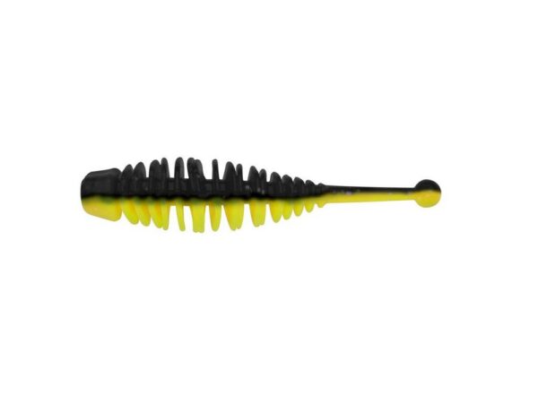 berkley pwr naiad 30mm black/sunshine yelow plasztik csali 12db/doboz