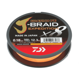 daiwa j braid exped. x8e 0.10mm 150m smash orange fonott zsinór