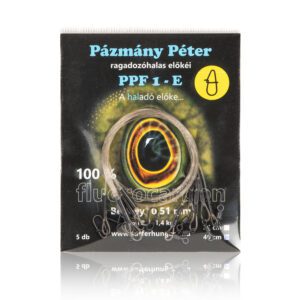 pázmány berkley 100% fluorocarbon 40cm 0,51mm, 25lb tojáskapocs 5db/cs előke