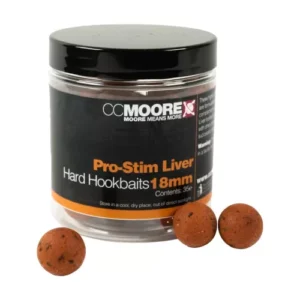 cc moore pro stim liver hard hookbaits 18mm