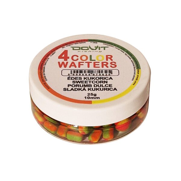 Dovit 4 color wafters 10mm - édeskukorica