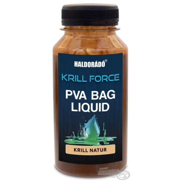 haldorádó liquid krill force pva bag liquid krill natur