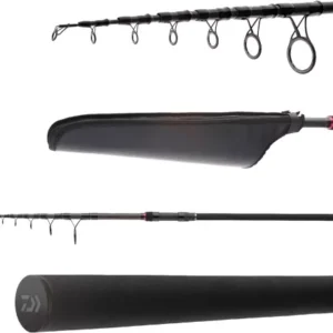 daiwa teleszkópos bot black widow tele carp 13ft 3,5lb