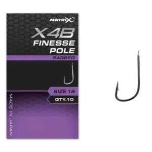 mátrix barbed horog x4b finesse pole 14 es 10db/cs