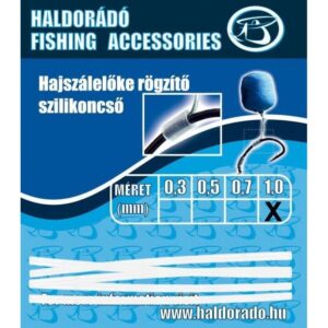 haldorÁdÓ hajszálelőke rögzítő szilikoncső 0,7 mm