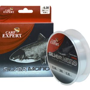 carp expert silver carp 300m/spool transparent 0,30mm 8,86kg