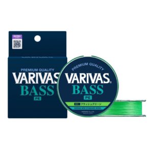 varivas bass pe x4 150m #0,6 0,128mm 10lb flash green