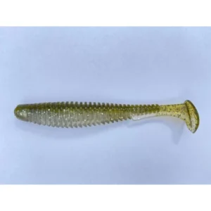 fishup tanta 2,5" (8pcs.) #202 green pumpkin/pearl