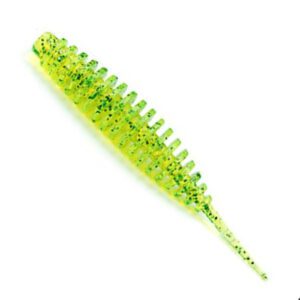 fishup tanta 3,5" (5pcs) #026 flo chartreuse/green