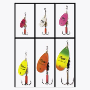 mepps aglia fluo 5 1070 (különböző szín)