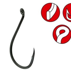 gamakatsu horog ls 5314f hooks black # 3/0