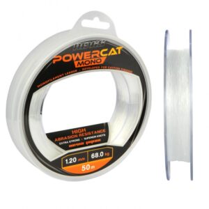 powercat harcsázó előkezsinór mono 50m 0,8mm