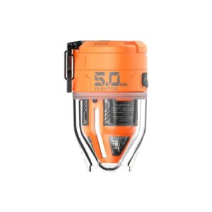 flextail max pump 3 hordozható elektromos pumpa led lámpával narancssárga