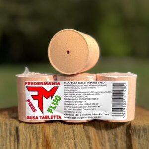 feedermánia fluo busa tabletta piros red 230g/db