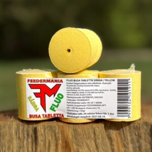 feedermánia fluo busa tabletta sárga yellow 230g/db