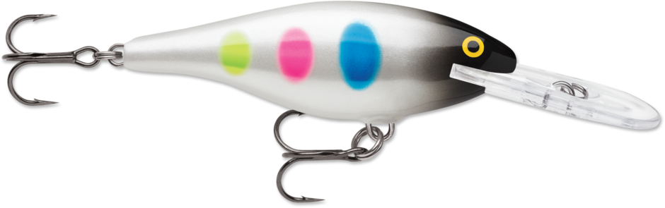 rapala wobbler shad rap sr06 bwb