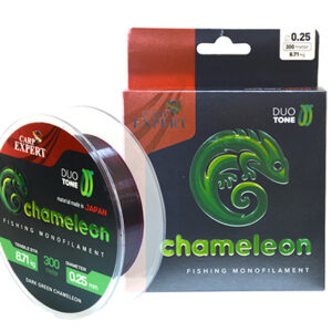 carp expert zsinór chameleon 600m/spool shiny dark green 0,35mm 14,49kg