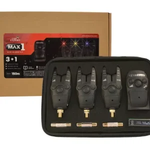 carp expert max1 bite alarm 3+1 piros,sÁrga, kÉk