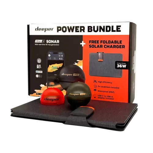 deeper chirp 3 winter power bundle ajándék napelemes töltővel