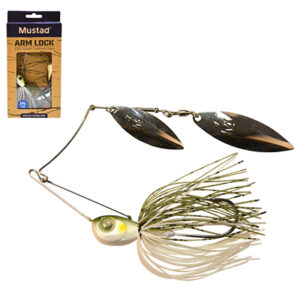 mustad arm lock spinnerbait 14gblack